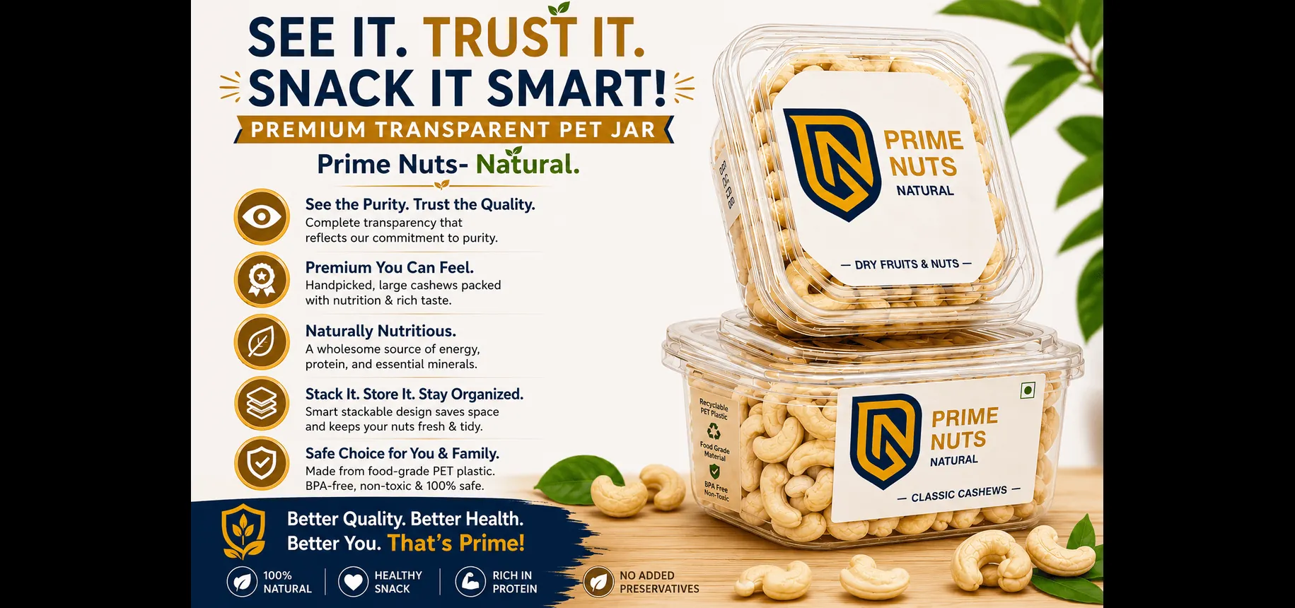 Summer Sale - Prime Nuts offer banner