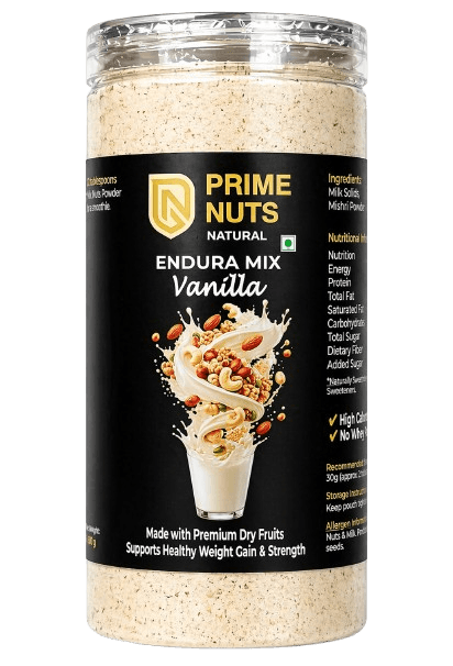 Endura Mix Vanilla 600g by Prime Nuts